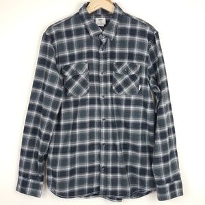 Vans Flannel | Black White Grey Plaid